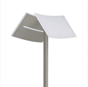 LED stojací lampa Evolo CCT, lampa na čtení, taupe