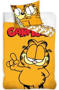 Bavlněné ložní povlečení kocour Garfield - 100% bavlna Renforcé - 70 x 90 cm + 140 x 200 cm