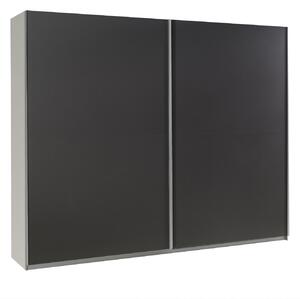 Šatní skříň s posuvnými dveřmi Liff 18 (grafit)