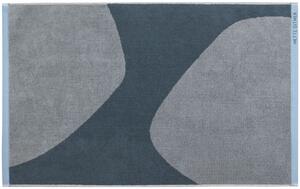 Bavlněný ručník, se vzorem, modrá, 50 x 80 cm, vhodný i na zem