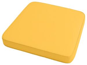 Venkovní podsedák na židli VIREON 44x45 cm, hořčicový