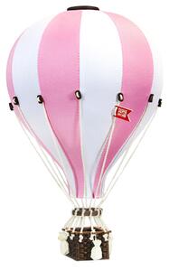 Dekorativní horkovzdušný balón velký - Růžová