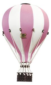 Dekorativní horkovzdušný balón střední - Starorůžová