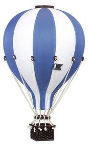 Dekorativní horkovzdušný balón střední - Modrá