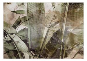 Samolepící fototapeta - Banánová džungle 98x70