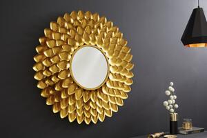 (3661) FLOWER zlaté design zrcadlo 90 cm
