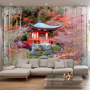 Samolepící fototapeta - Podzimní Japonsko 98x70