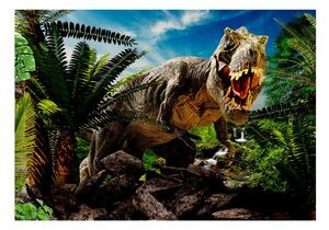 Fototapeta - Rozzlobený tyranosaurus 300x210 + zdarma lepidlo