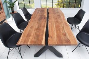 (3182) AMAZONAS luxusní masivní jídelní stůl 200cm