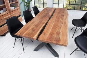 (3182) AMAZONAS luxusní masivní jídelní stůl 200cm