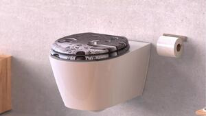 Eisl / Schüette Schüette WC sedátko Grey Steel MDF SoftClose