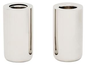 -30 % Dny Marianne - Kave Home Set dvou nerezových svícnů Nirela 7 cm