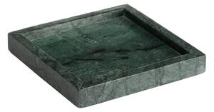 Kave Home Zelený mramorový tác Serela 18 x 18 cm