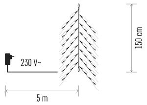EMOS LED větvička 150cm ZY2261