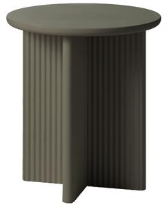 Unique Furniture Zeleno-šedý odkládací stolek Palma 50 cm