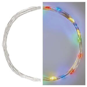 EMOS LED vánoční nano řetěz multicolor 1,9m D3AM04