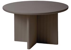Unique Furniture Hnědý konferenční stolek Palma 80 cm