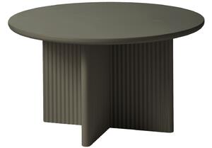 Unique Furniture Zeleno-šedý konferenční stolek Palma 80 cm