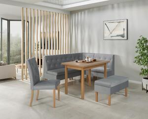 Jídelní set Pirma (šedá). Akce -10%