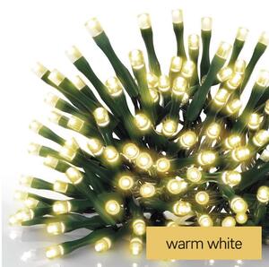 EMOS LED vánoční řetěz 12m, venkovní i vnitřní, teplá bílá, programy D4AW09