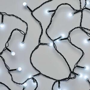 EMOS LED vánoční řetěz - kuličky 2,5m vnitřní, studená bílá D5GC01