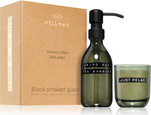 Wellmark Black Smoked Glass dárková sada pro ženy
