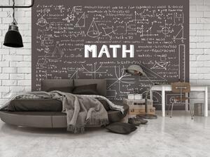 Fototapeta Matematika - tabule s nápisem a matematickými vzory do pokoje