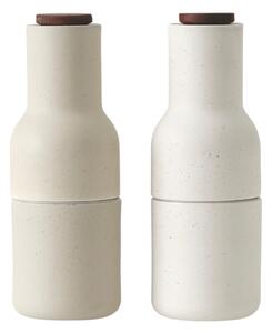 Audo CPH Set dvou bílých keramických mlýnků na sůl a pepř GRINDER 20,5 cm