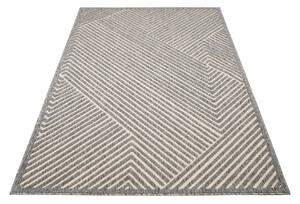Kusový koberec Centa šedokrémový 80x200cm