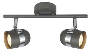 Klausen KL162002 - Bodové svítidlo FICTION 2xGU10/8W/230V
