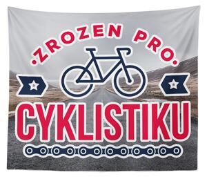 Sablio Deka Zrozen pro cyklistiku: 150x120 cm