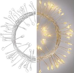 EMOS LED vánoční nano řetěz ježek teplá bílá 2,4m D3FW01