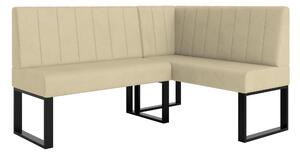Rohová lavice Mondeo 130x170 (krémová) (P). Akce -20%