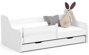 Dětská postel Araceli (bílá) (s matrací). 1070804