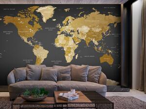 Fototapeta Mapa světa: Moderní geografie