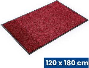 Polypropylenová čisticí rohož, 120 x 180 cm, červená