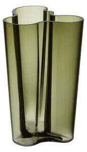 Váza Alvar Aalto Iittala 251 mm mechově zelená