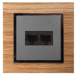Timex Datová zásuvka 2x8 pin rámeček - buk GTP-22/M/BG