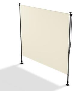 Svislá markýza na balkon 200x228-316 cm, UV ochrana, béžová