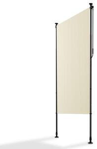 Svislá markýza na balkon 120x228-316 cm, UV ochrana, béžová