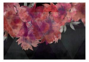 Samolepící fototapeta - Romantické Květiny 196x140