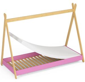 Dětská postel Graciela II (růžová) (s matrací). 1070803