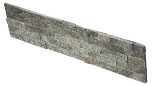 Kamenný obklad, kvarcit ŠEDÝ, 15x60 cm