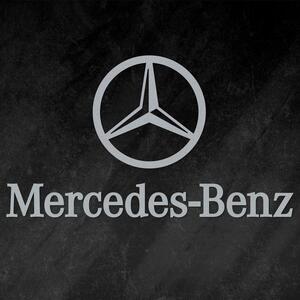 DUBLEZ | Dřevěná 3D samolepka - Mercedes-Benz