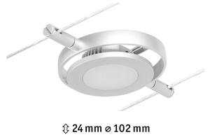 Paulmann Wire RoundMac spot, lankový systém chrom