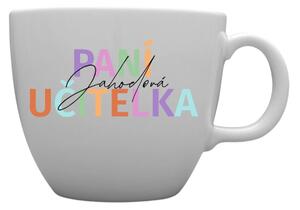 Personalizovaný MEGA XXL keramický hrnek 1 000 ml pro paní učitelku/pana učitele