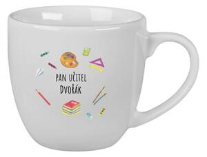 Personalizovaný keramický hrníček 400 ml pro paní učitelku/pana učitele (pomůcky)