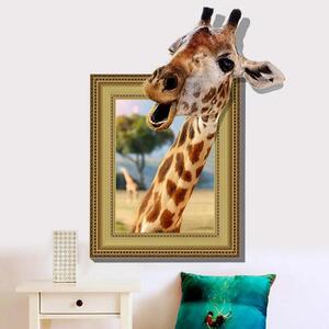 Živá Zeď Samolepka Žirafa