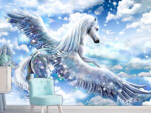 Fototapeta Pegasus (modrý)