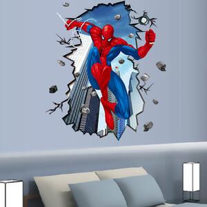 Živá Zeď Samolepka Spiderman